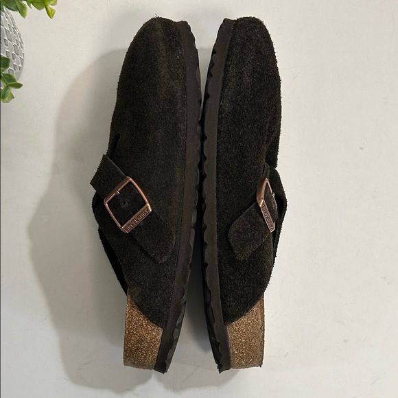 Birkenstock Black Suede Clogs - Picture 7 of 16